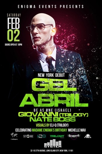 Gel Abril Flyer