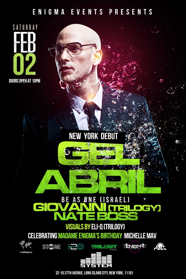 Gel Abril Flyer